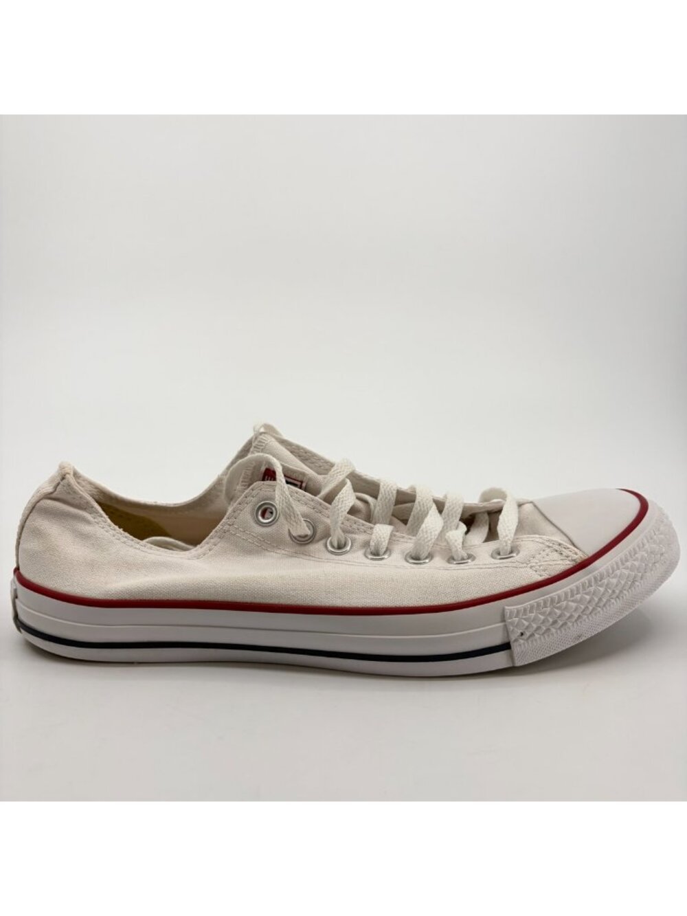 Converse Chuck Taylor All Star Low Mens Size 9 White Athletic Shoes Sneakers